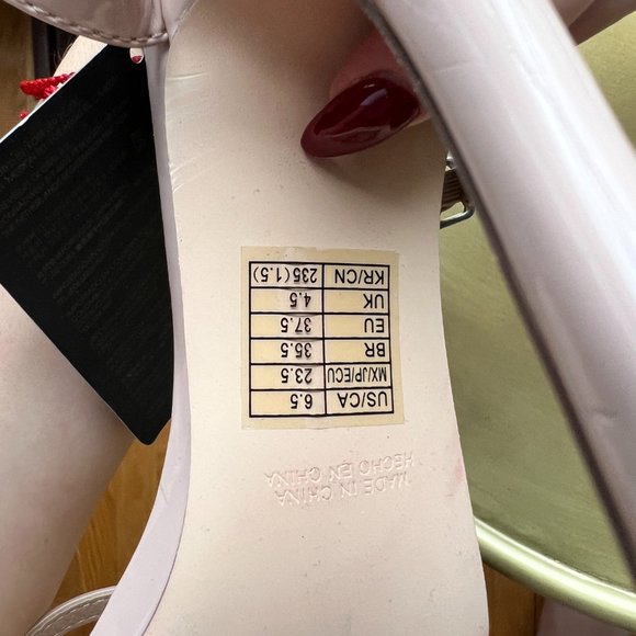 Forever 21 Pink Strappy Heel - Picture 7 of 7